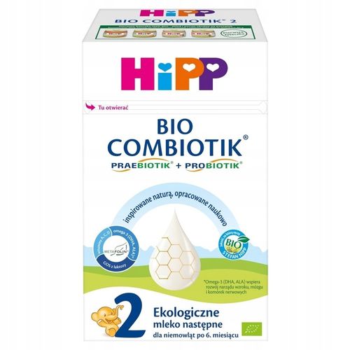Mleko HIPP 2 BIO COMBIOTIK Mleko następne po 6 miesiącu 6x550g na Arena.pl