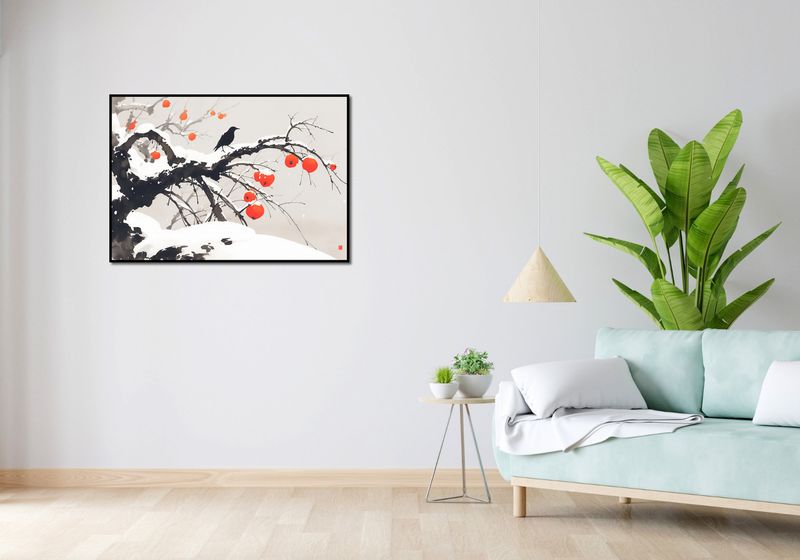 Plakat 100x70cm Wschodnia Akwarela zdjęcie 4