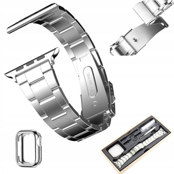 Bransoleta Fullmosa do Apple srebrny zdjęcie 3