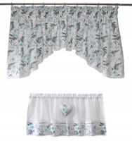 Komplet kuchenny firana 200x70 zazdrostka 150x40 N