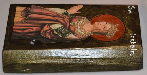 Ikona Święta Izabela patronka ludzi chorych na Arena.pl