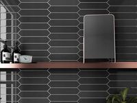 Czarne płytki STRZAŁKA 25x5 BLACK ARROW NOWOŚĆ