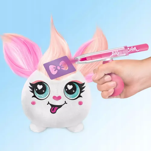 Projekt Plusz Fryzurki - Plusz z ręcznym aerografem ISKIERKA na Arena.pl