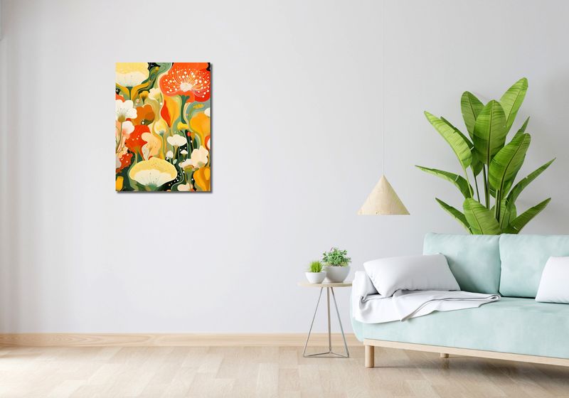 Obraz 50x70cm Kwiatowy Raj zdjęcie 2