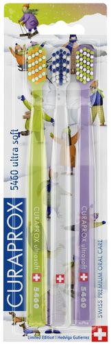 Szczoteczki Curaprox CS 5460 Ultra soft 3szt WINTER Gutierrez na Arena.pl