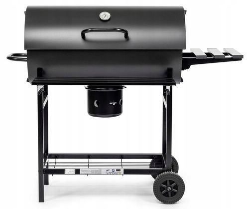 ACTIVA GRILL WĘGLOWY OGRODOWY BECZKA Z RUSZTEM ŻELIWNYM I POKROWCEM na Arena.pl