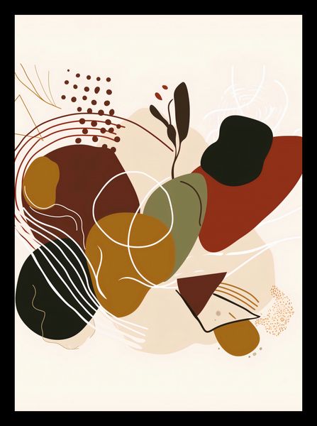 Plakat 40x55cm Organiczna Erupcja zdjęcie 2
