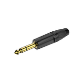 Roxtone Wtyk Jack 6.3 stereo nakablowy RJ3P-BG