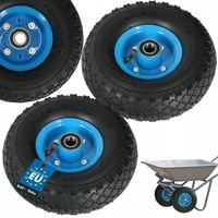 ZESTAW 2 SZT KOŁA KÓŁKA DO TACZEK TACZKI WÓZKA WYTRZYMAŁE OPONA FELGA