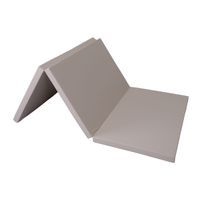 materac gimnastyczny Satellite 180x100x5 cm trzyczęściowy - beżowy