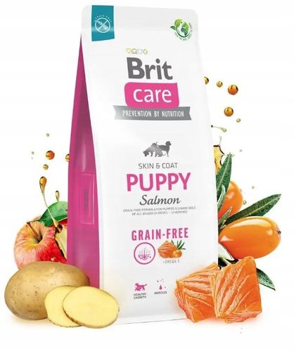 BRIT CARE Dog Grain-free Puppy Salmon 12kg na Arena.pl