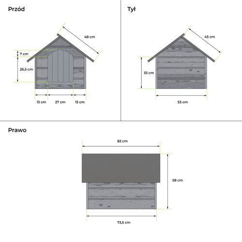 BUDA DLA PSA L OCIEPLANA RÓŻNE KOLORY+KURTYNA+GRATIS na Arena.pl