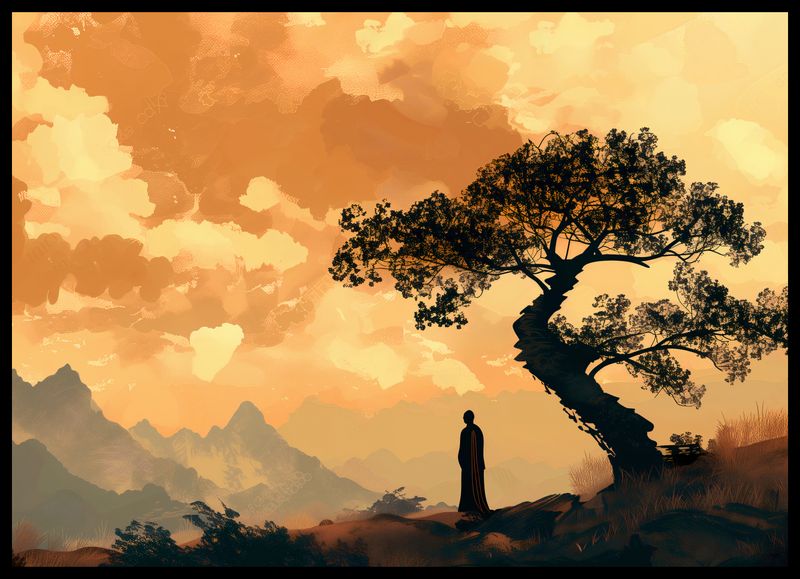 Plakat 70x50cm Zen zdjęcie 2