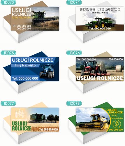 Wizytówki firmowe 100szt RÓŻNE WZORY do wyboru OKNA DRZWI ROLETY na Arena.pl