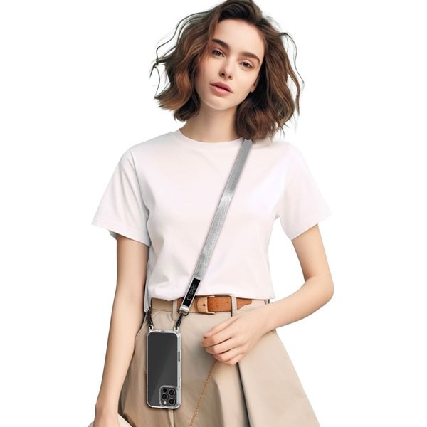 TECH-PROTECT C6S ROPE CROSSBODY CRAYON GREY zdjęcie 5