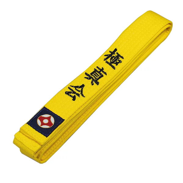 Pasy Do Kyokushin Karate 280 cm Żółty zdjęcie 1