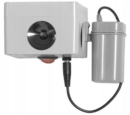 Potężny odstraszacz ogrodowy na kuny lisy szczury myszy, 2500 m2 na Arena.pl