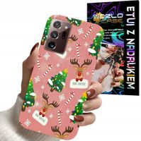 ETUI CASE DO SAMSUNG NOTE 20 ULTRA - ŚWIĄTECZNE WZORY RENIFER MIKOŁAJ