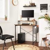 Biurko komputerowe podstawa pod monitor organizer