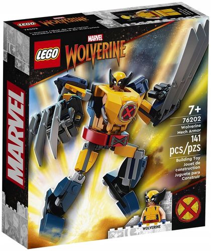 LEGO MARVEL 76202 Mechaniczna zbroja Wolverine’a na Arena.pl