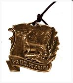 Medal myśliwski odlewany "Vice Król Polowania"