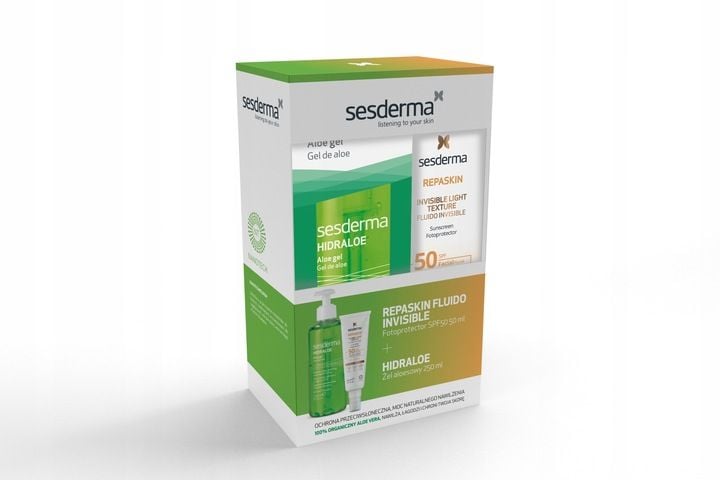 SESDERMA Zestaw REPASKIN FLUIDO + HIDRALOE ŻEL zdjęcie 1