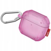 Etui Skinarma Mecha CE do AirPods 4 fuksja