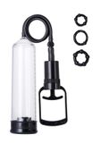 A-Toys, Penis Pump, Pvc, Black, 23.5 Cm