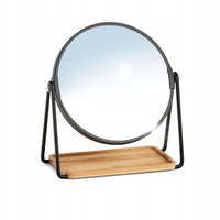 LUSTERKO KOSMETYCZNE dwustronne 17 cm BAMBUS