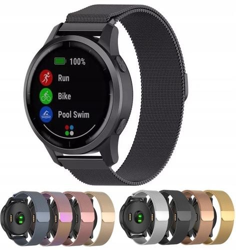 PASEK DO GARMIN VENU 2 3/ VIVOACTIVE 4 45mm Forerunner 265 46mm KOLORY 22MM na Arena.pl