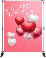 TŁO ścianka FOTO walentynki RÓŻNE WZORY