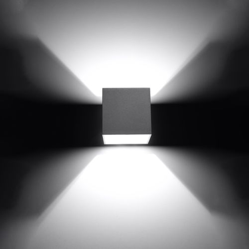 Kinkiet QUAD 1 szary na Arena.pl