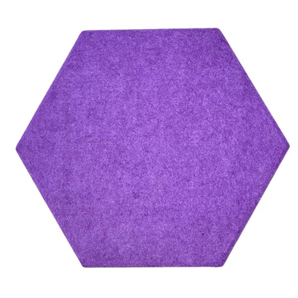 Panele Ścienne Filcowe 3D Heksagon Zagłówek Samoprzylepne Akustyczne Soft zdjęcie 3