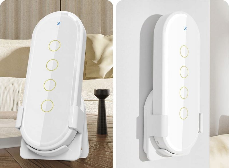 Dotykowy Pilot Smart Scen 4 Kanały 12 Programów ZigBee TUYA Smart Life zdjęcie 2