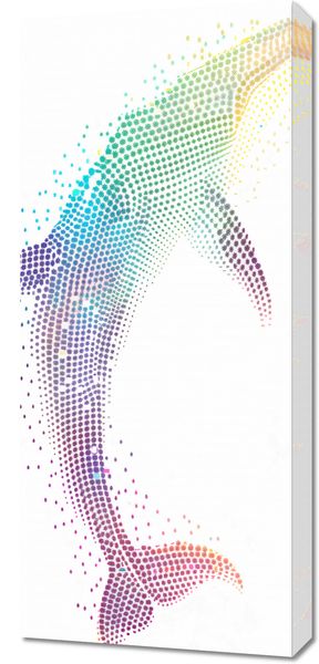 Obraz 40x90cm Spektrum Oceanu zdjęcie 1