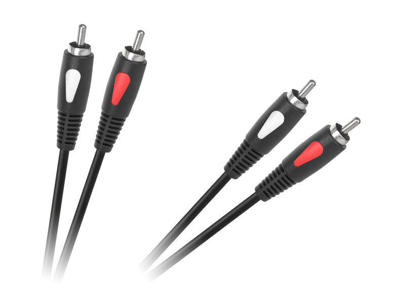 KPO4001-10 Kabel 2RCA-2RCA 10m Cabletech Eco-Line zdjęcie 1
