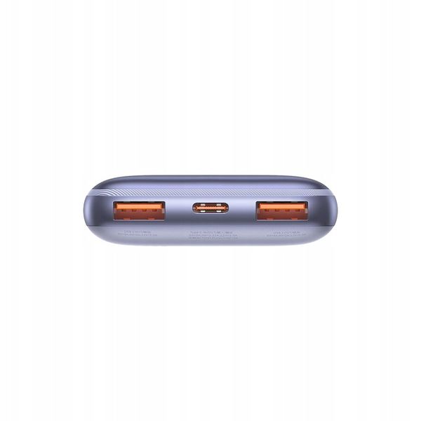 Bateria Zewnętrzna Powerbank BASEUS 10000mAh PD 20W z kablem USB do Typ C zdjęcie 2