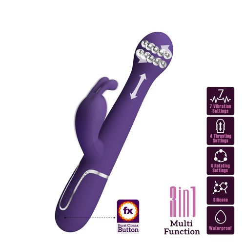 Pretty Love - Dejon Dark Purple, 7 Vibration Functions 4 Thrusting Setting na Arena.pl