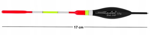 Spławik Przelotowy z BALSY SHARK 2,0 g / 17 cm na Arena.pl