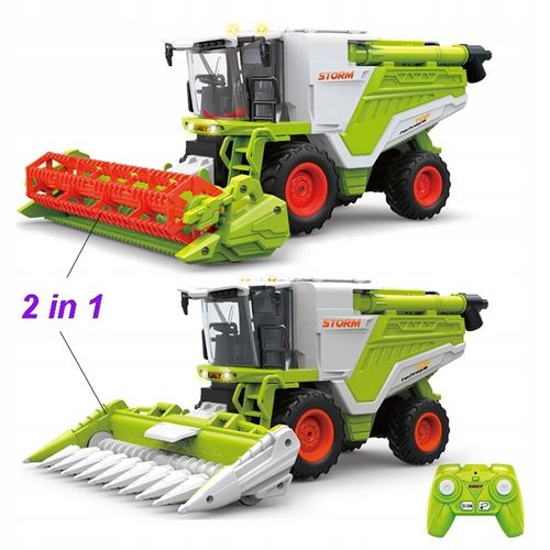 KOMBAJN ZDALNIE STEROWANY 2w1 GENERATOR DYMU + ŚWIATŁA POJEMNIK NA ZBOŻE na Arena.pl