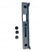 Kaseta elektrozaczepu niska kolor antracyt 40x17.5 RAL7016 do furtki bramy