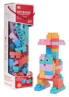 Zestaw Miękkich Klocków 44El.