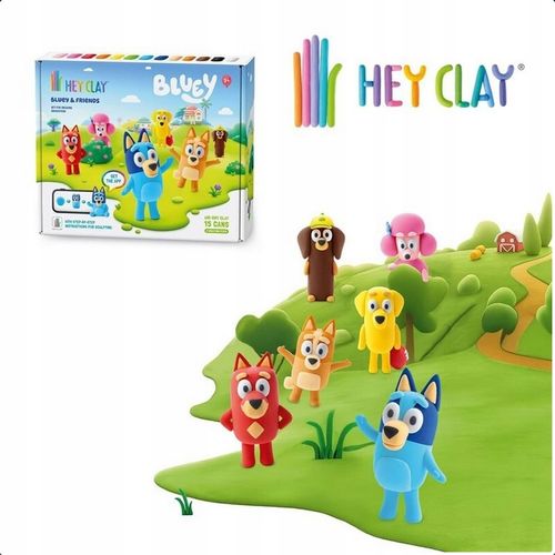 Hey Clay Bluey + akcesoria 15-pak na Arena.pl