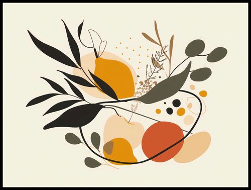 Plakat 100x75cm Botaniczny Wir na Arena.pl