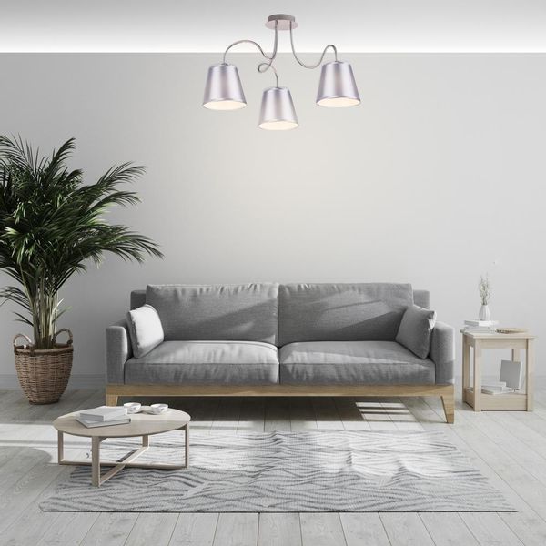 Luk zwis 3x40W E14 chrom zdjęcie 11