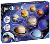 Puzzle 522. Układ Planet 3D. Ravensburger. 116683.