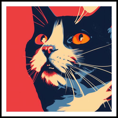 Plakat 100x100cm Szok na Arena.pl