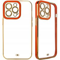 fashion case etui do samsung galaxy a12 5g żelowy pokrowiec ze złotą