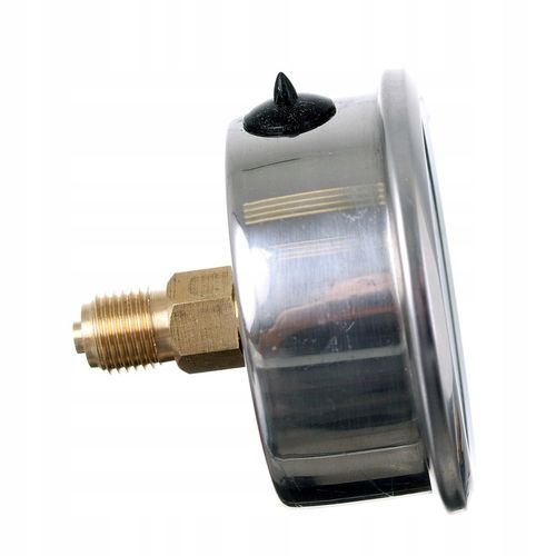 Manometr Glicerynowy Ciśnieniomierz Zegar 63mm 0-12 bar Gwint 1/4" Tylny na Arena.pl