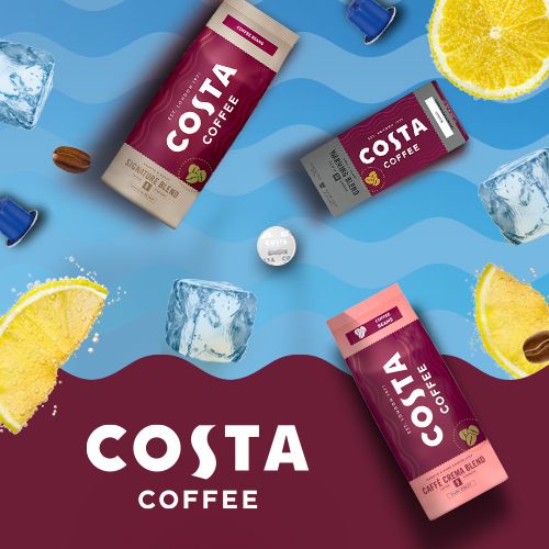 Costa Coffee Caffe Crema Blend Kawa Mielona 2x200g zdjęcie 2